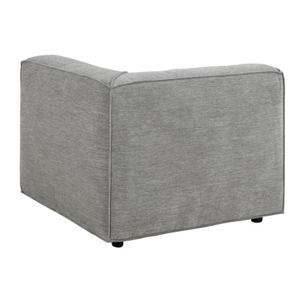 Světle šedý rohový modul pohovky Bonami Selection Fairfield-image-4