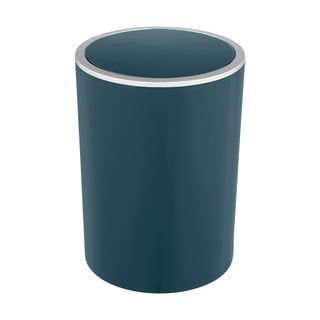 Tmavě zelený odpadkový koš Wenko Inca, 5 l