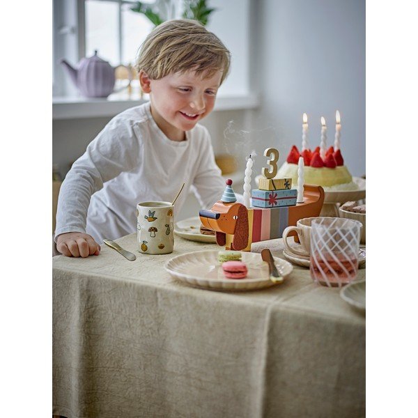 Dřevěný svícen Charlie – Bloomingville Mini-image-2