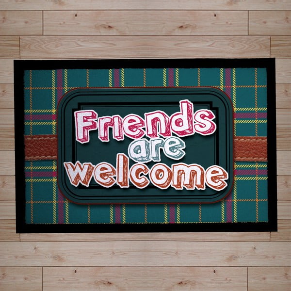 Rohožka Friends are Welcome, 40x60 cm