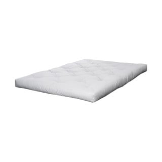 Krémově bílá futonová matrace Karup Sandwich, 200 x 200 cm