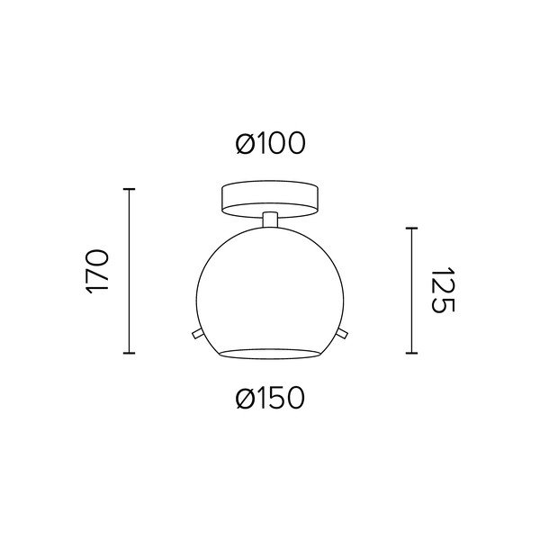 Bílé stropní svítidlo Sotto Luce MYOO Matte, ø 15 cm-image-2