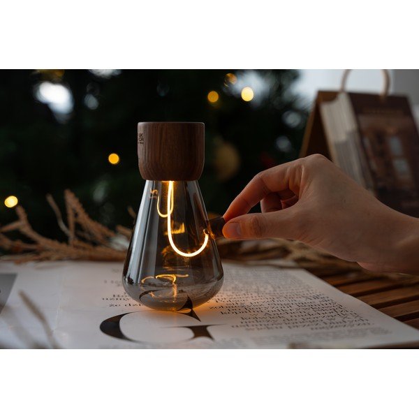 Přenosná světelná dekorace na USB ø 7 cm Opal – Gingko-image-1