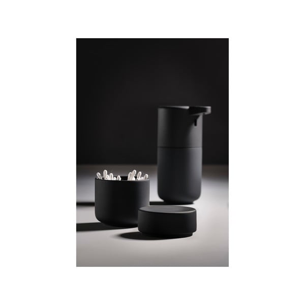 Černý kameninový koupelnový organizér Ume - Zone-image-1