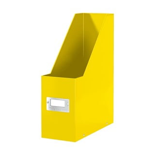 Žlutý kartonový organizér na dokumenty Click&Store - Leitz
