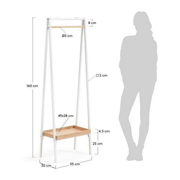 Věšák Kave Home Belgrad Bow-image-4