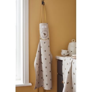 Béžovo-žlutá bavlněná zástěra Cooksmart ® Bumble Bees