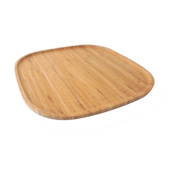 Bambusový čtvercový kávový tác Bambum Mocha-image-1