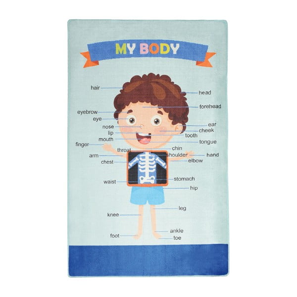 Dětský koberec My Body, 100 x 160 cm