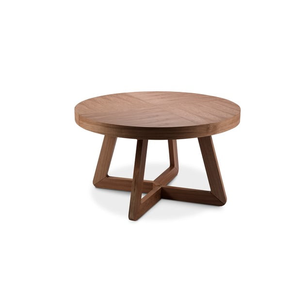 Rozkládací stůl z dubového dřeva Windsor & Co Sofas Bodil, ø 130 cm
