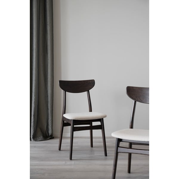 Hnědé jídelní židle v sadě 2 ks Rodham - Rowico-image-3