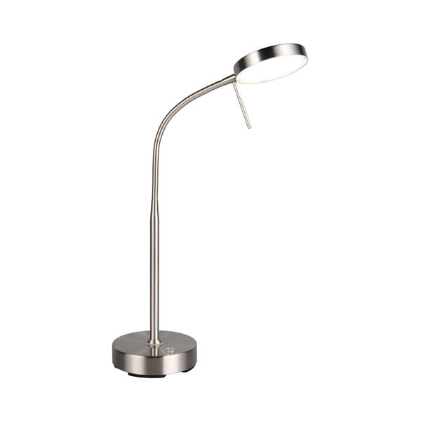 LED stolní lampa ve stříbrné barvě (výška 45 cm) Moreno – Trio