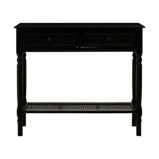 Černý konzolový stolek 33x91 cm Heritage – Premier Housewares