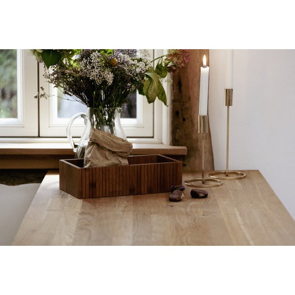 Bambusový úložný box v přírodní barvě 30x15x8 cm Mera – Wenko-image-2