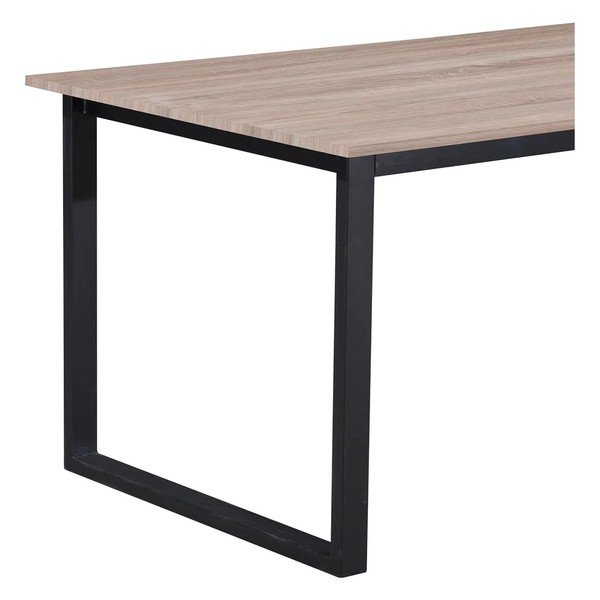 Jídelní stůl s deskou v dubovém dekoru 90x160 cm Luton – Støraa-image-4