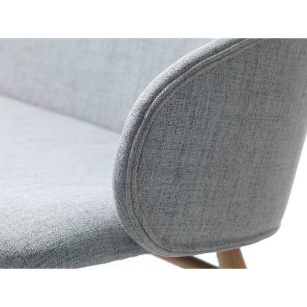 Šedá pohovka Unique Furniture Teno, šířka 121 cm-image-1