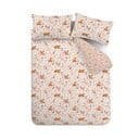 Oranžové/béžové povlečení na dvoulůžko 200x200 cm Woodland Fox – Catherine Lansfield