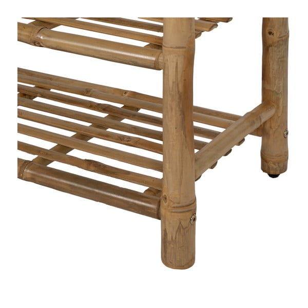 Bambusová předsíňová sestava v přírodní barvě 70x175x32 cm Manali – Ixia-image-4