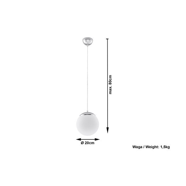Bílé stropní svítidlo Sollux Bianco 20-image-2