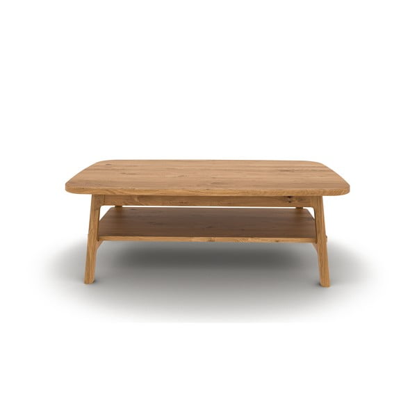 Konferenční stolek z dubového dřeva v přírodní barvě 70x110 cm Twig – The Beds