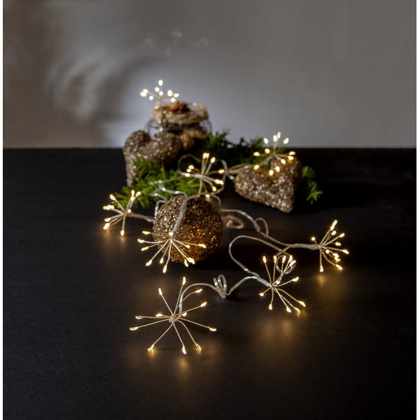 Vánoční světelný řetěz 210 cm Dew Drop Flower - Star Trading