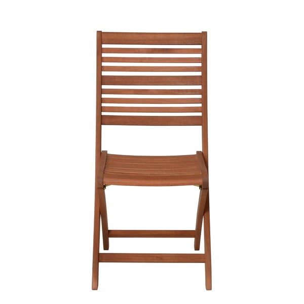 Dřevěné zahradní židle v přírodní barvě v sadě 2 ks Savannah – Garden Pleasure-image-1