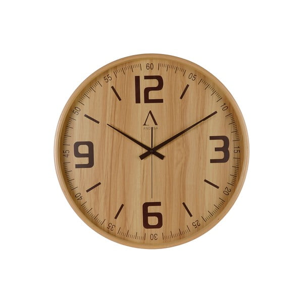 Dřevěné nástěnné hodiny Honora, 53 cm