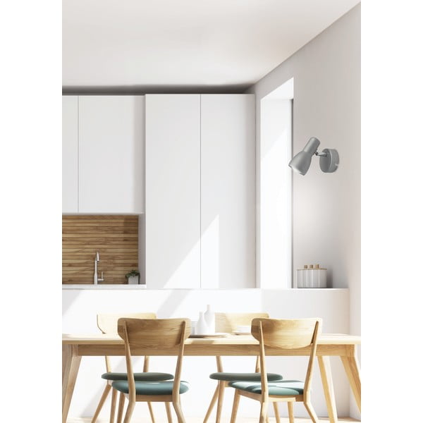 Nástěnné svítidlo v matně stříbrné barvě Picardo – Candellux Lighting-image-1