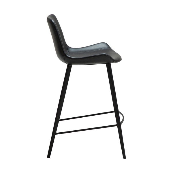 Černá barová židle (výška sedáku 65 cm) Hype – DAN-FORM Denmark-image-2