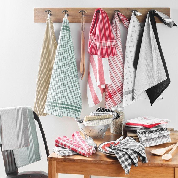 Bavlněné utěrky v sadě 3 ks 50x70 cm Vibrato – douceur d'intérieur-image-1