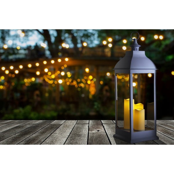 Bílá LED lucerna (výška 71 cm) – Tomasucci-image-4