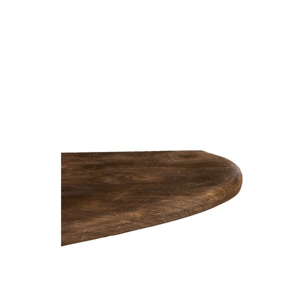 Police z mangového dřeva v tmavě přírodní barvě 49 cm Ginosu – Light & Living-image-2