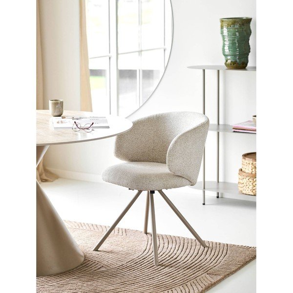 Béžová čalouněná jídelní židle Fulham – House Nordic-image-1