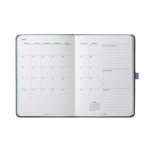 Plánovací diář Busy B Goals Diary Periwinkle-image-4