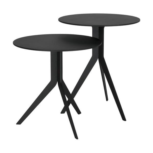 Kovový kulatý odkládací stolek ø 38 cm Daley – Spinder Design-image-3