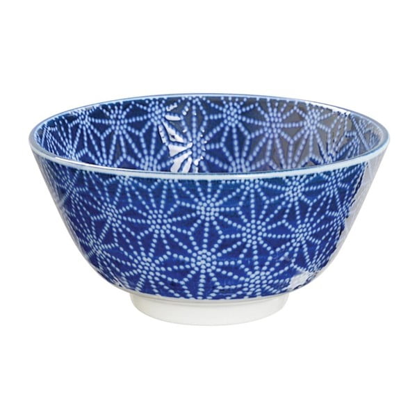 Modrá porcelánová miska na rýži Tokyo Design Studio Star, ⌀ 12 cm