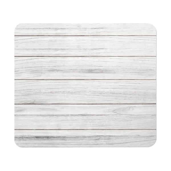Bílo-šedá koupelnová předložka z křemeliny 35x45 cm Agave – douceur d'intérieur