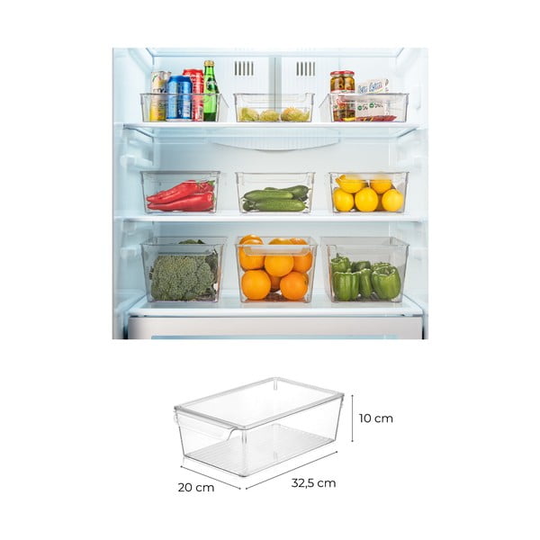 Plastový organizer do lednice 3 ks – Hermia-image-2