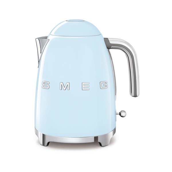 Světle modrá rychlovarná konvice 1,7 l 50's Retro Style – SMEG