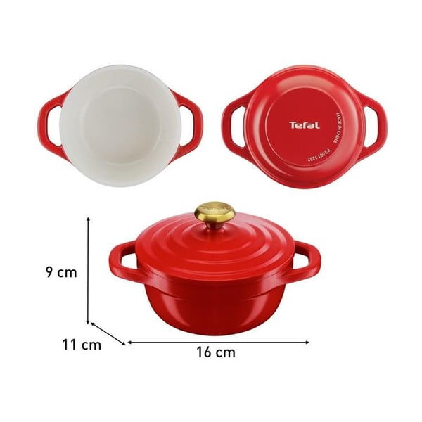 Zapékací mísy v sadě 2 ks ø 11 cm Air Mini – Tefal-image-3
