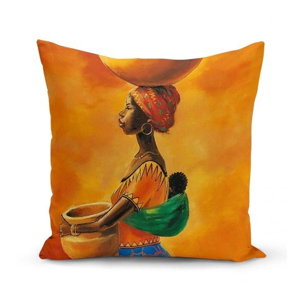 Sada 3 povlaků na polštáře Minimalist Cushion Covers African Culture, 45 x 45 cm-image-2