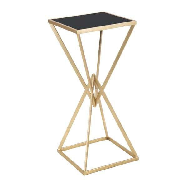 Odkládací stolek se skleněnou deskou 35x35 cm Piramid – Mauro Ferretti