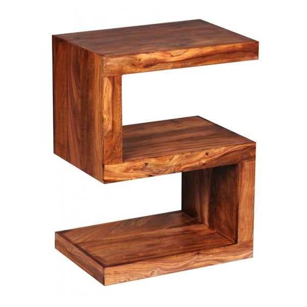 Odkládací stolek z masivního palisandrového dřeva Skyport Rosana