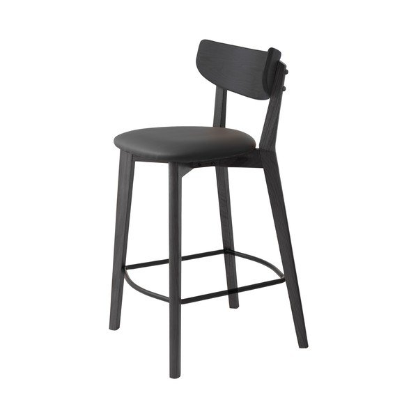 Černá barová židle (výška sedáku 67 cm) Pero – Unique Furniture-image-2