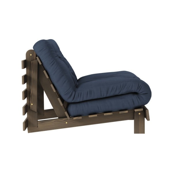 Tmavě modré křeslo Roots – Karup Design-image-3