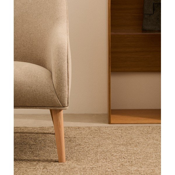 Béžové křeslo Bobly – Kave Home-image-2
