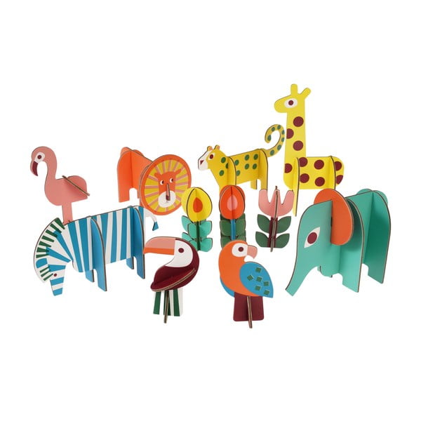 Dřevěná skládací hra Wild Wonders – Rex London-image-2