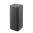 Tmavě šedý dotykový ocelový odpadkový koš 30 l Bo Touch – Brabantia