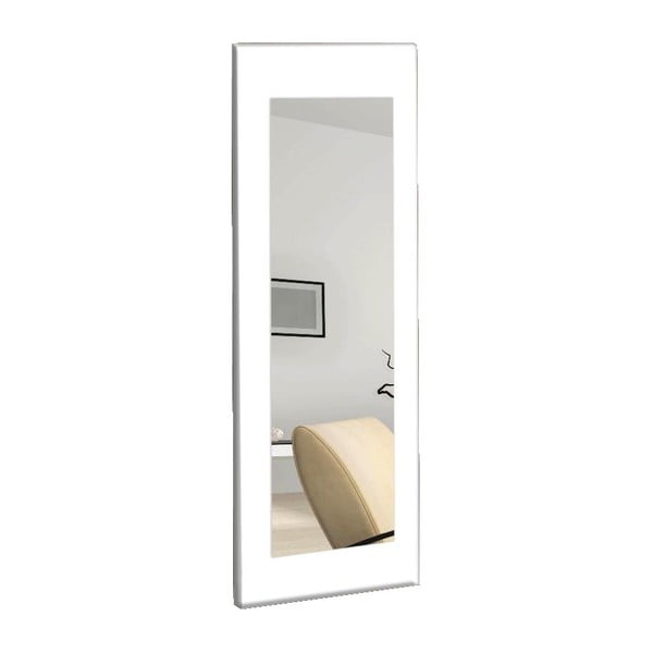Nástěnné zrcadlo s bílým rámem Oyo Concept Chiva, 40 x 120 cm