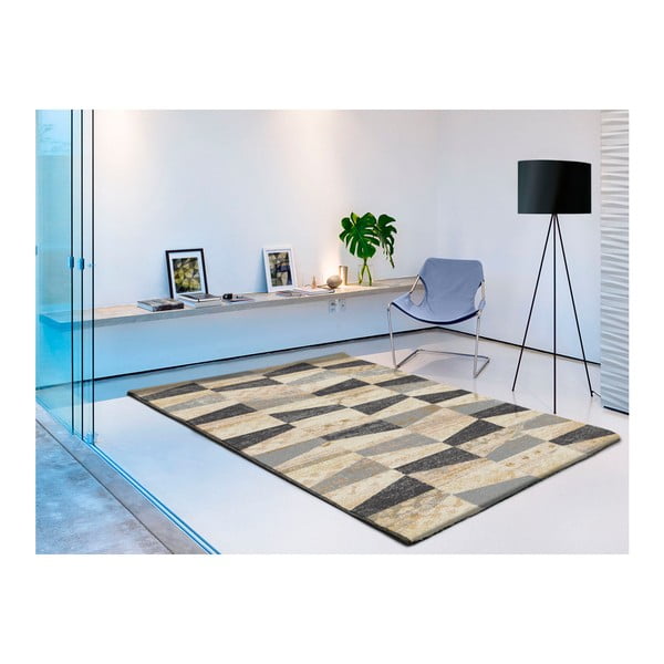 Šedobéžový koberec Universal Fusion, 160 x 230 cm